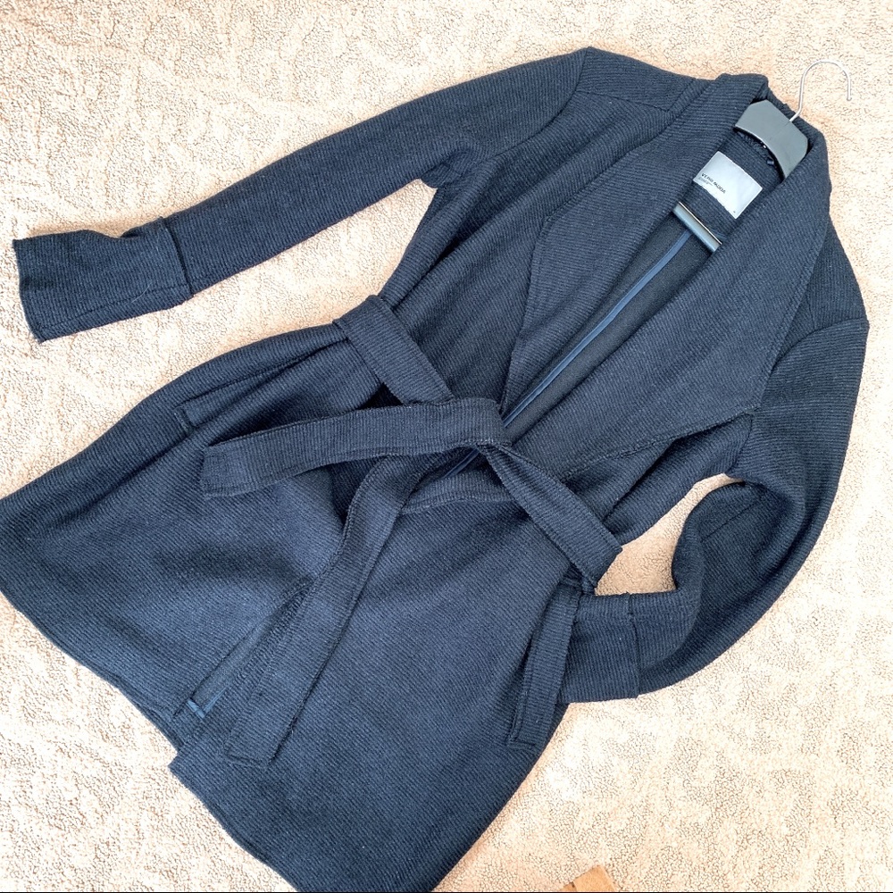 Vero Moda Dark Navy Wool Coat